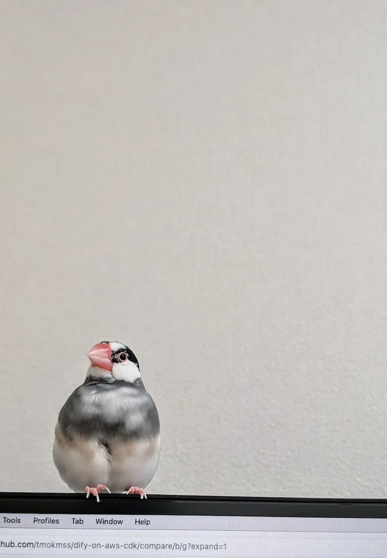 Mona the Java sparrow